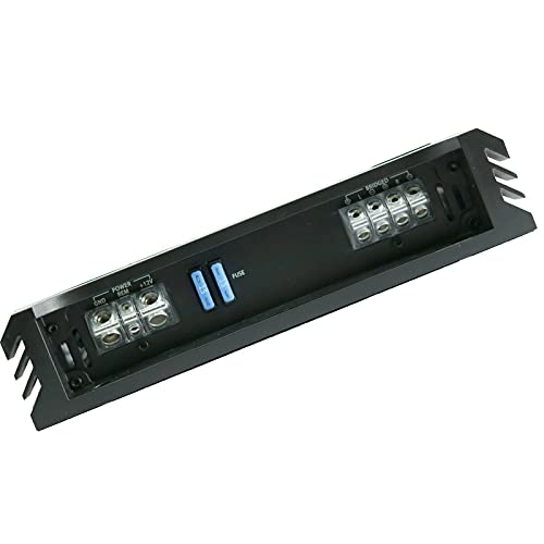 Audiobank AB1400.2 2 Channel 2400 Watt 2 Ohm A/B Class Car Audio Stereo BASS Amplifier with Bass Control, Bridgeable, LED Indicator with Bass Knob Included Audiobank AB1400.2 2 Channel 2400 Watt 2 Ohm A/B Class Car Audio Stereo BASS Amplifier with Bass Control, Bridgeable, LED Indicator with Bass Knob Included